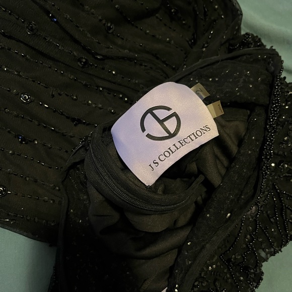 JC Collection Embroidered beaded Dress Size 2 - Picture 7 of 7